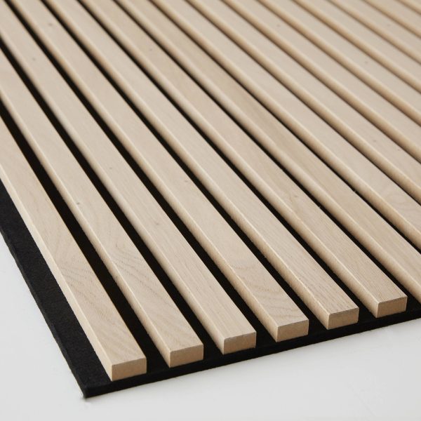 Rustic Natural Oak, sort RecoSilent (akustisk filt)