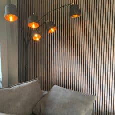 Ribbon-Design Corten livingroom