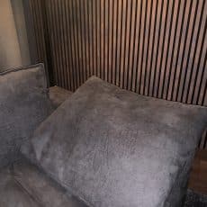 Ribbon-Design Corten living room
